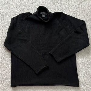 Banana Republic Men's Black Turtleneck Sweater